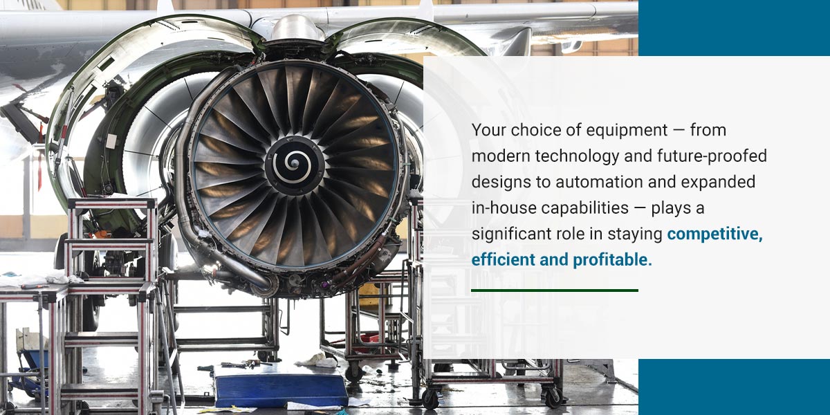 Equipment Solutions for the Aerospace Industry
