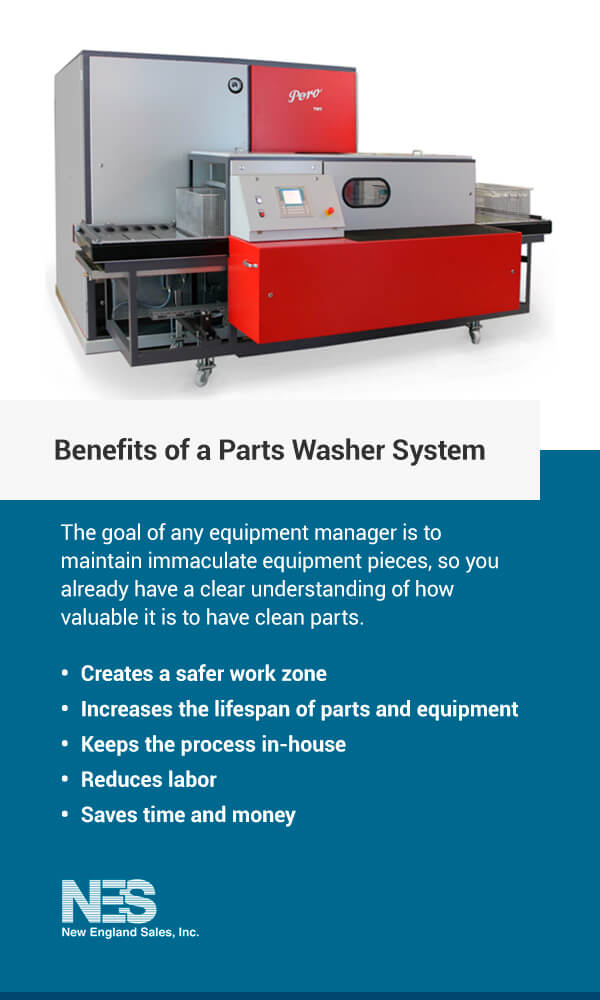 Benefits of a Parts Washer System