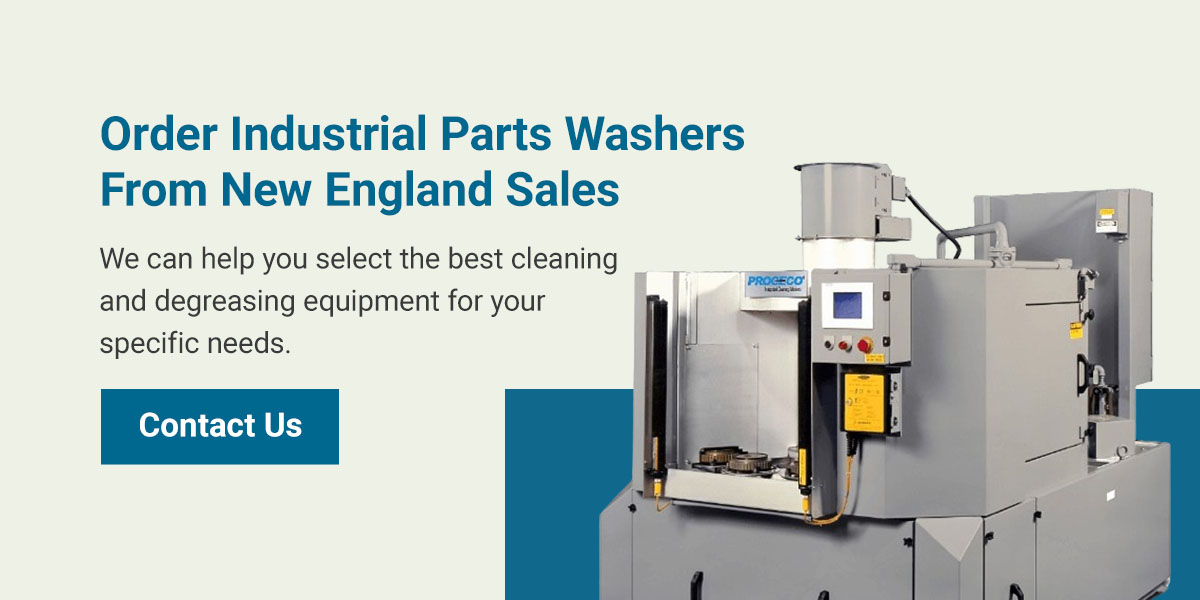 Order Industrial Parts Washers from New England Sales