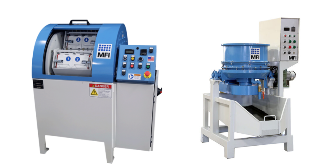 Centrifugal Barrel & Centrifugal Disc Finishing Machines-high energy finishing-short cycle times