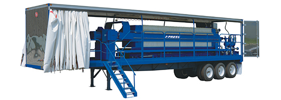 Portable J-Press® Filter Press